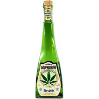 Absinth Euphoria Cannabis 70% 0,5l | thujone 35mg/kg